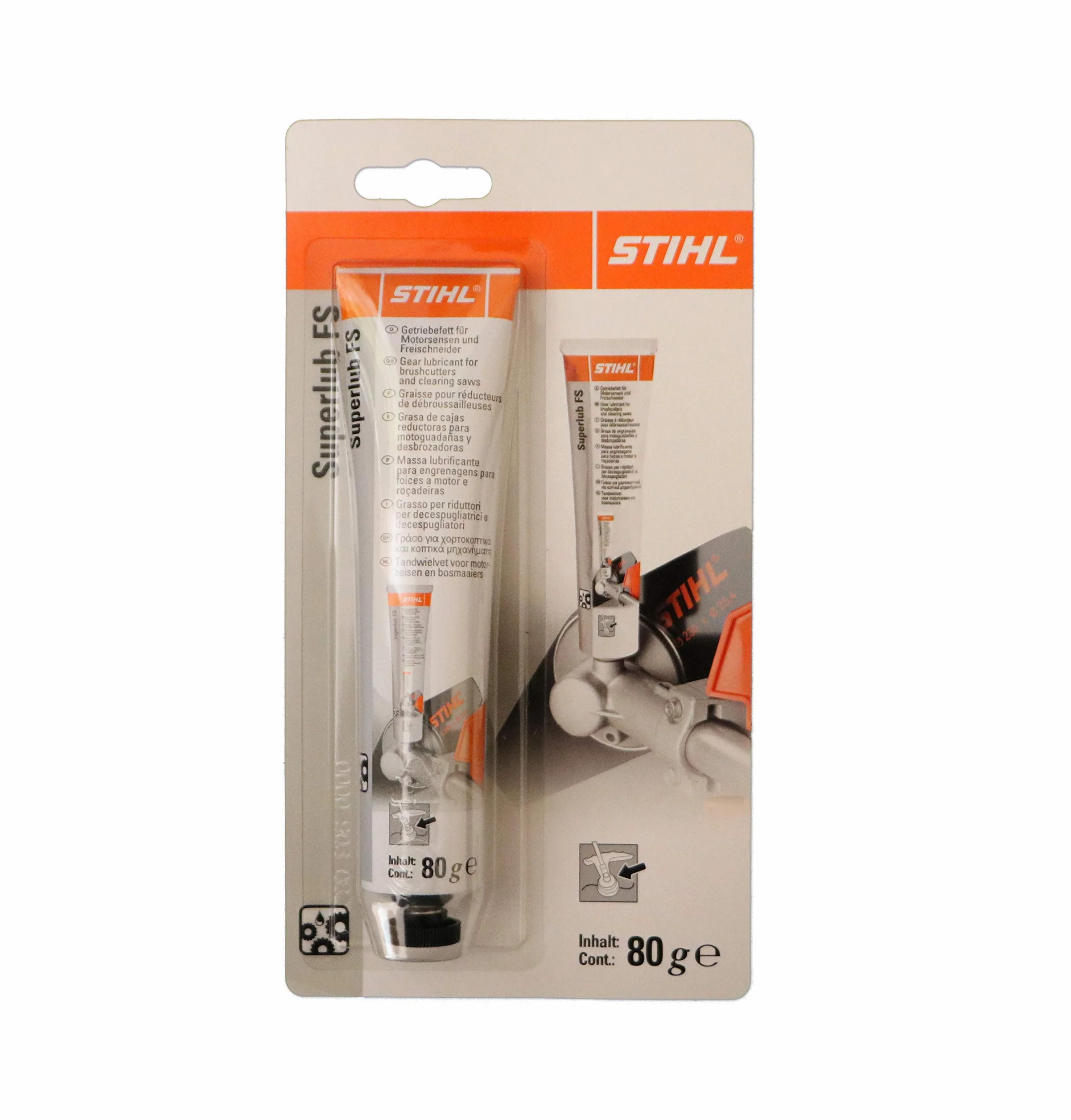 Stihl Lubrifiant denture résistant 80 g Tube 0781 120 1117