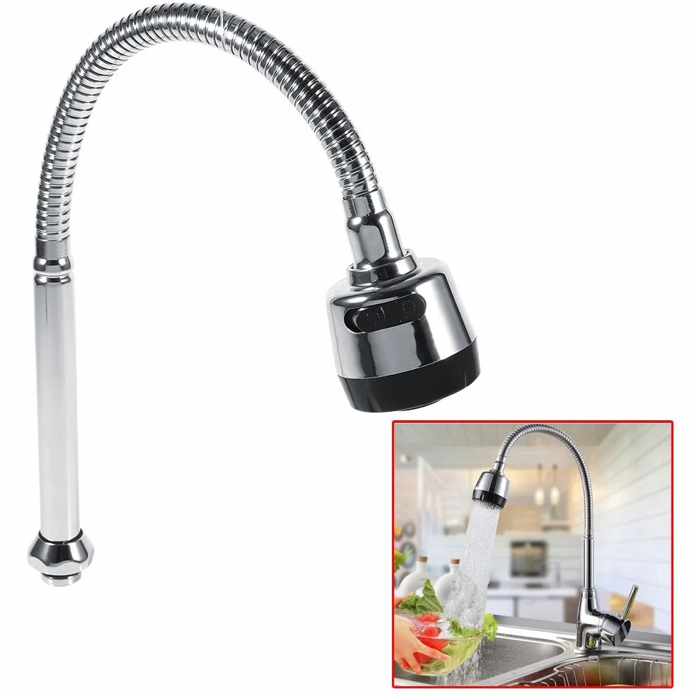 Robinet pulvérisateur pivotant 360° en acier inoxydable 304 pour évier de cuisine