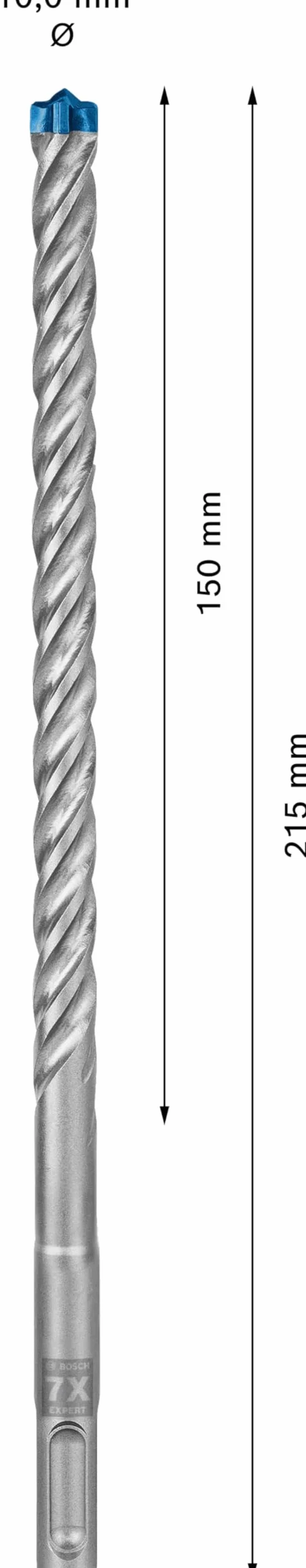 Bosch Foret EXPERT SDS plus-7X Ø 10 mm Professional Marteau burineur