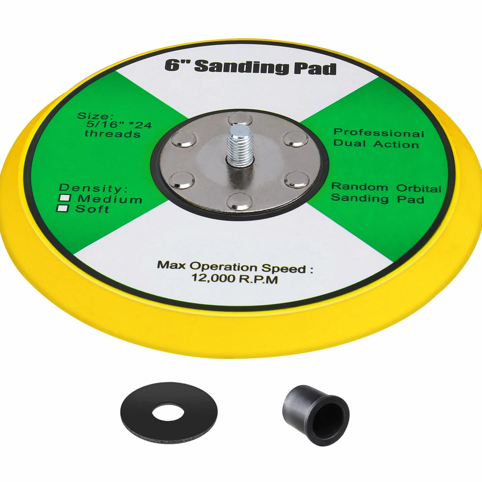 Plateau de support pour ponceuse 150 mm - Support de polissage - Cire - Meuleuse électrique - Outil de ponçage