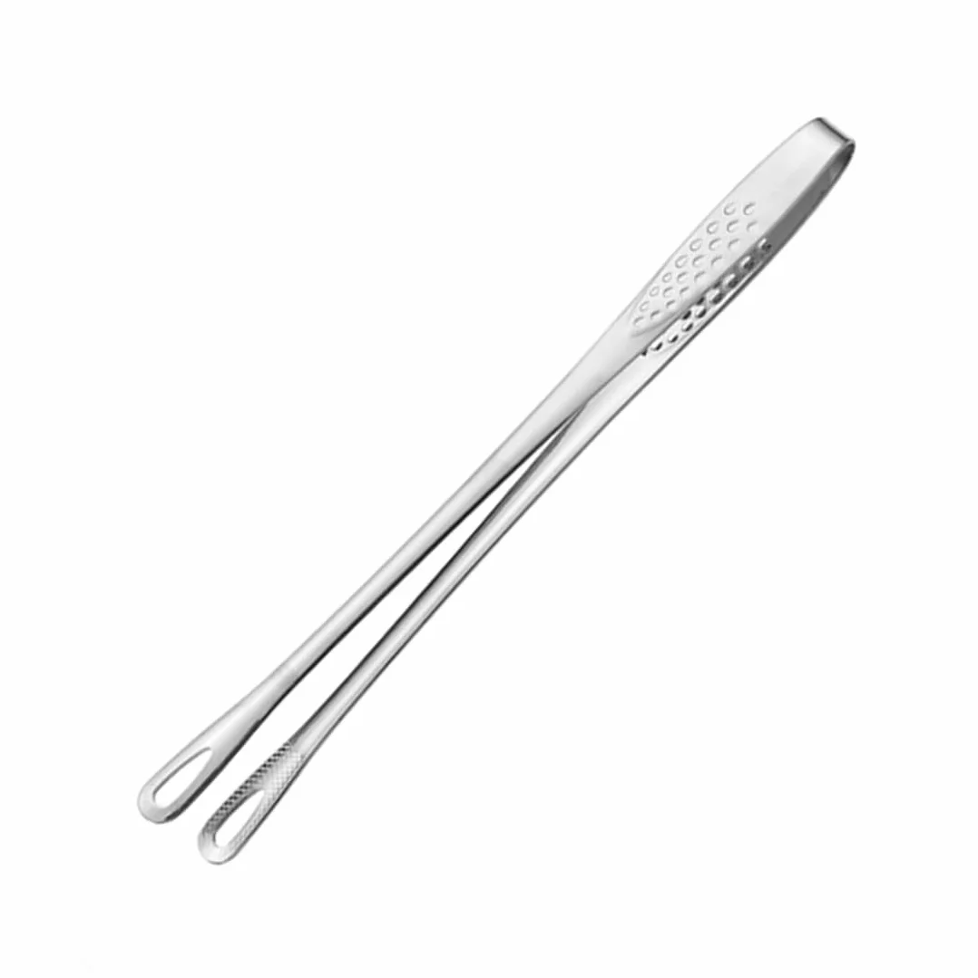 pince barbecue,accessoire barbecue,24 cm, robuste et durable, idéal pour la cuisine, les barbecues, les buffets et les grillades