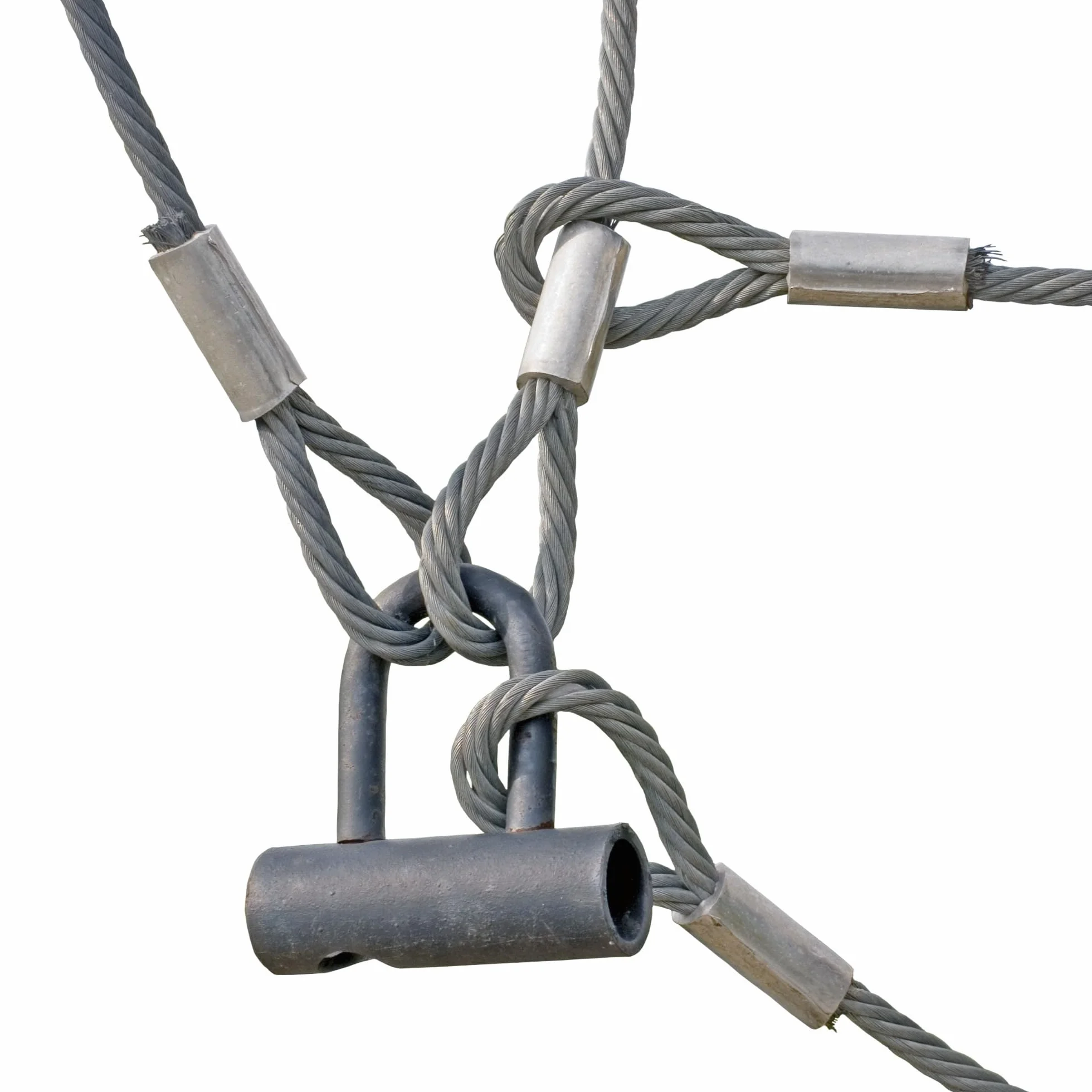 Ferrules en aluminium 5,0 mm ovales DIN EN 13411-3 DIN 3093 pour câble d'acier