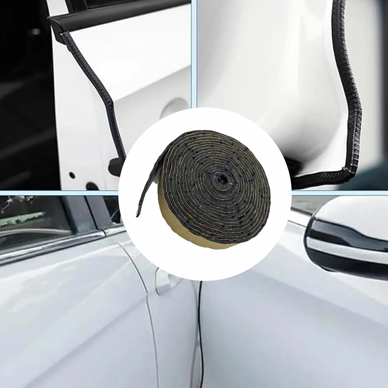 Ruban Adhésif Double Face en Butyle 2cm x 3.2m d'Etanchéité pour Voiture