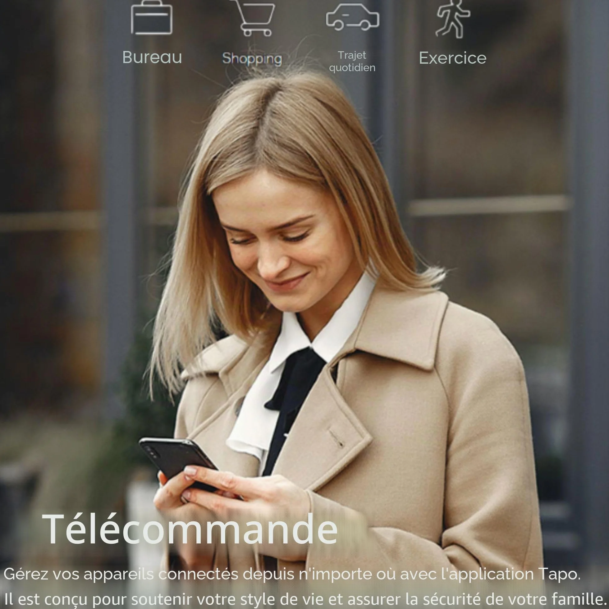 Tapo P110M Mini prise Wi-Fi intelligente surveillance énergie certifiée