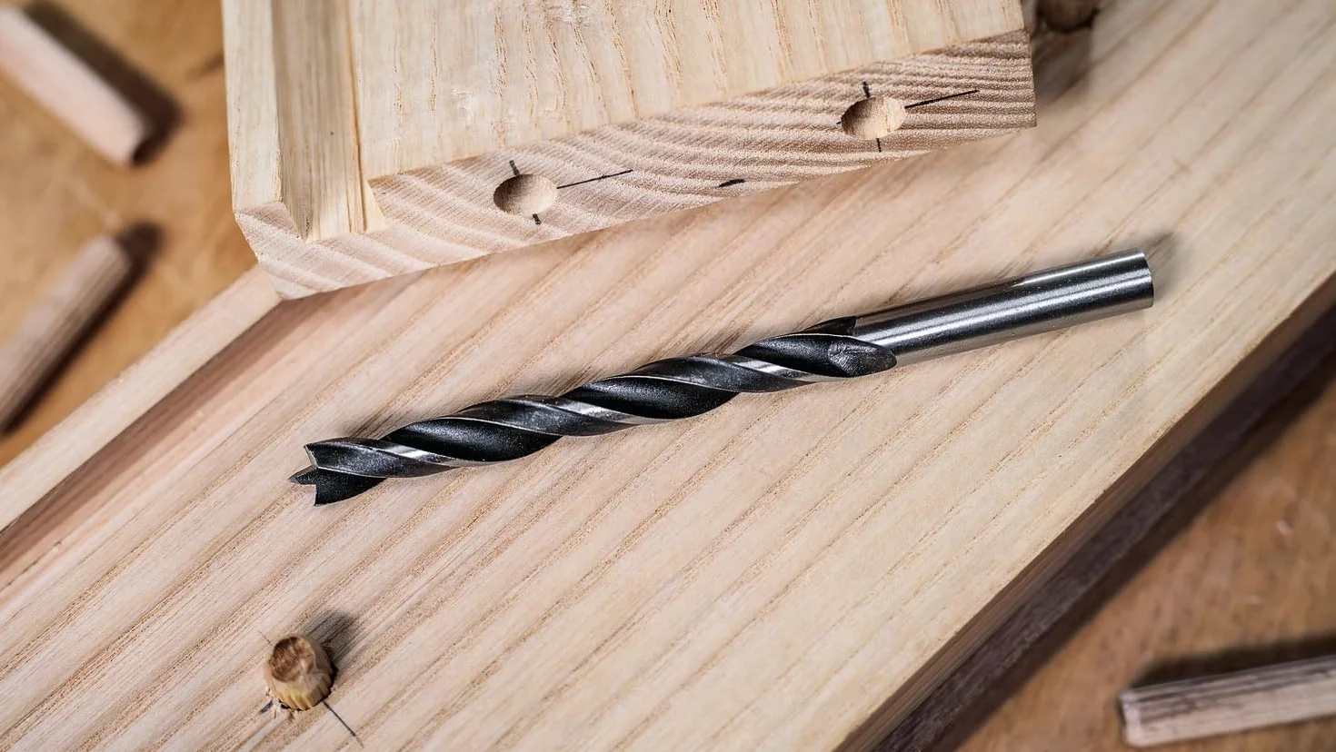 Bosch Coffret de forets hélicoïdaux PRO Wood 7 pièces Ø 3-10 mm pour bois résineux et dur