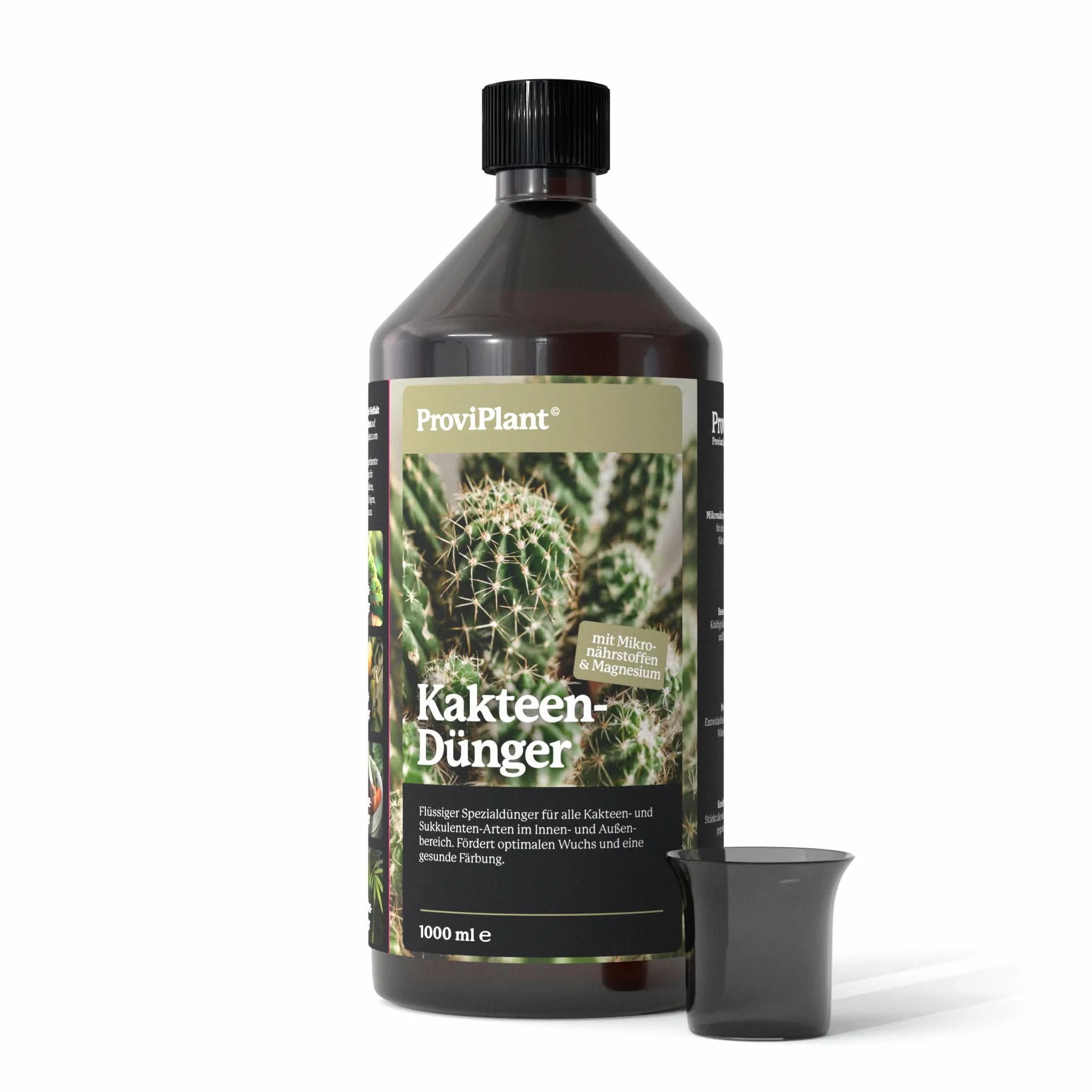 Engrais liquide pour cactus - Pour cactus, plantes succulentes et plantes séchées - 1 litre de concentré pour jusqu'à 200 litres d'eau d'arrosage - Convient pour l'intérieur et l'extérieur