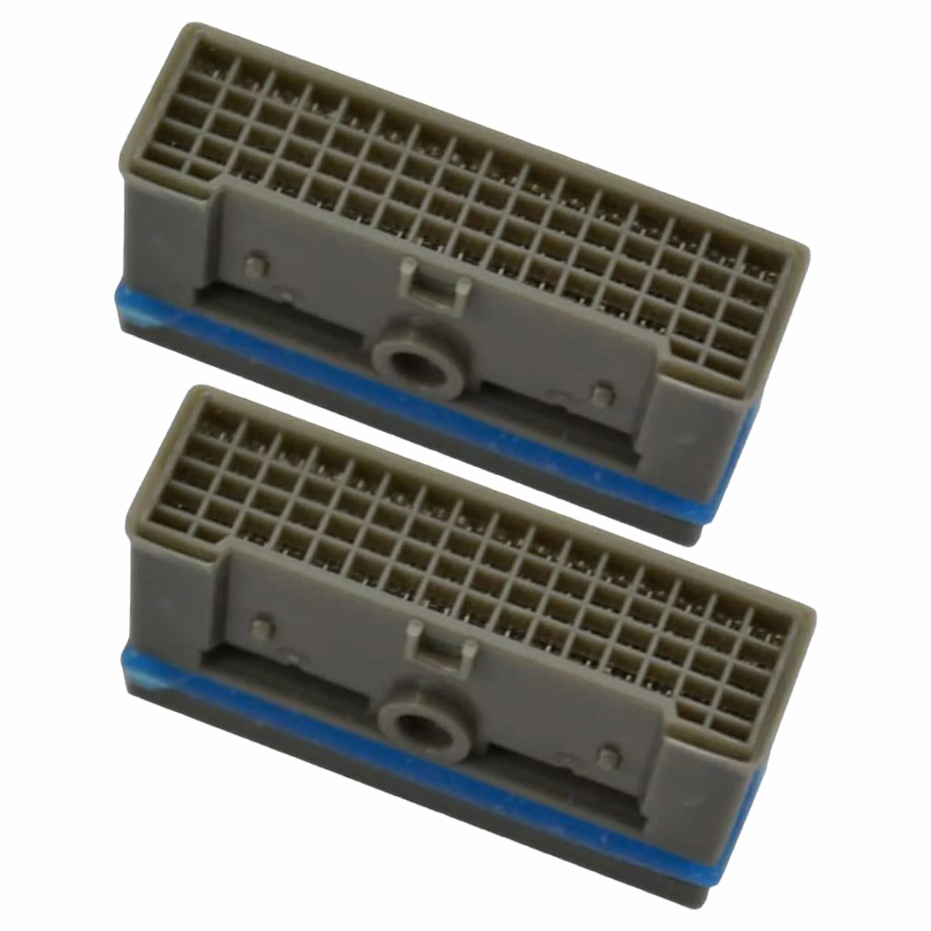 Aérateur de robinet, 2 filtres rectangulaires en plastique pièces de rechange pour évier cuisine salle bain