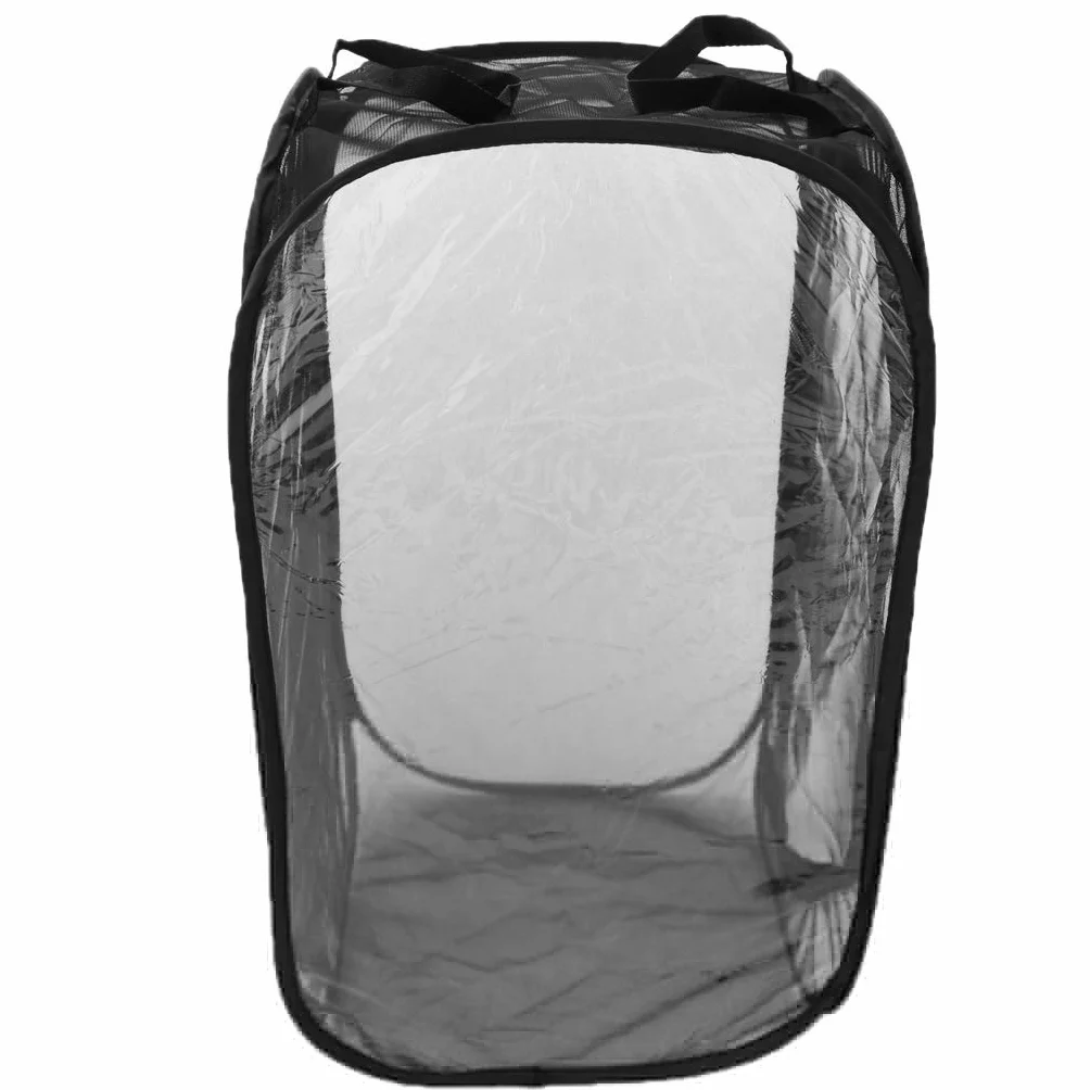 Cages à insectes pliables en maille Motif papillons Lot de 2