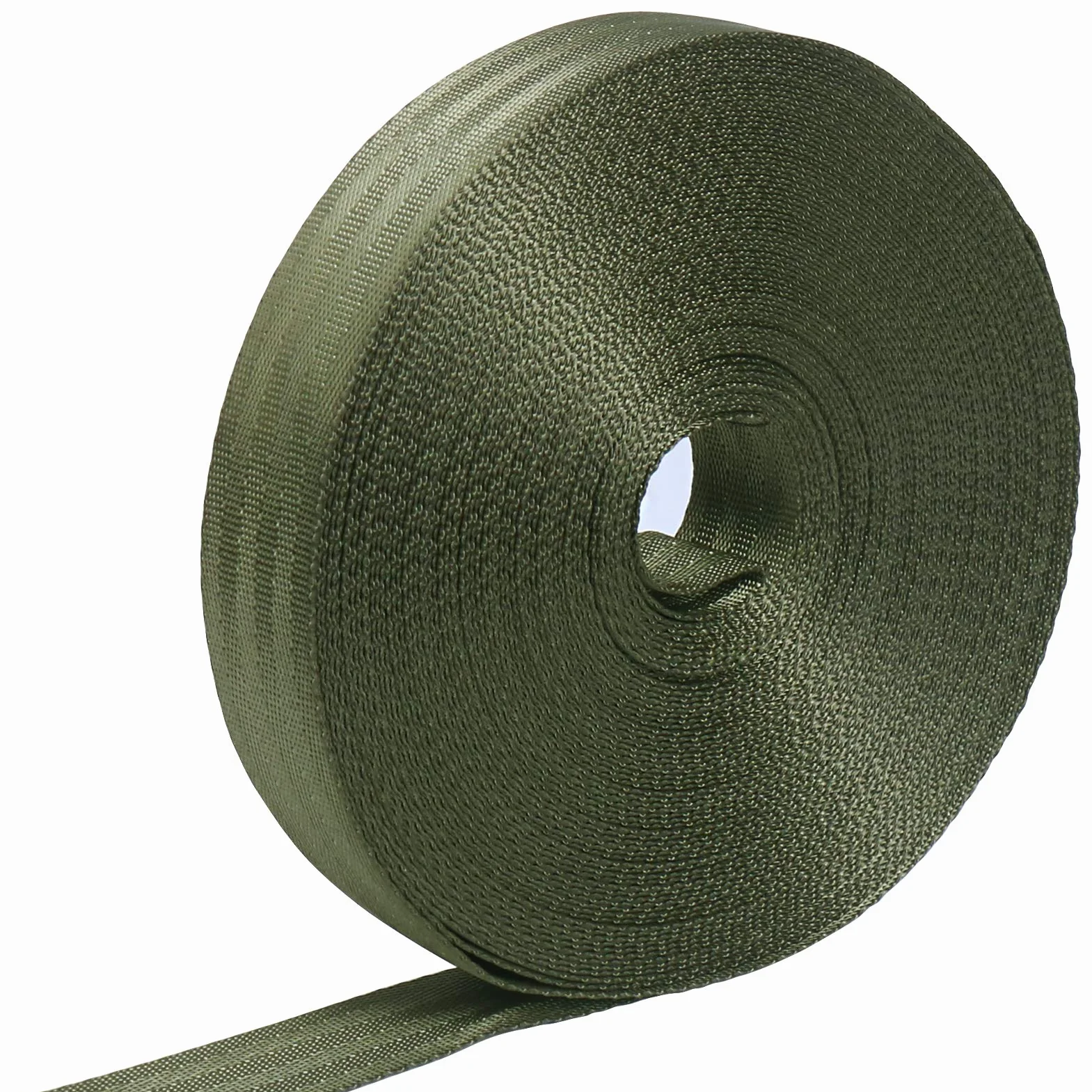 Tenn Well Sangles de Fixation pour Arbre de Jardin, 20M Sangle de Soutien en Nylon Solide pour Grandes Plantes, Piquets, Greffes et Lissage (Vert)