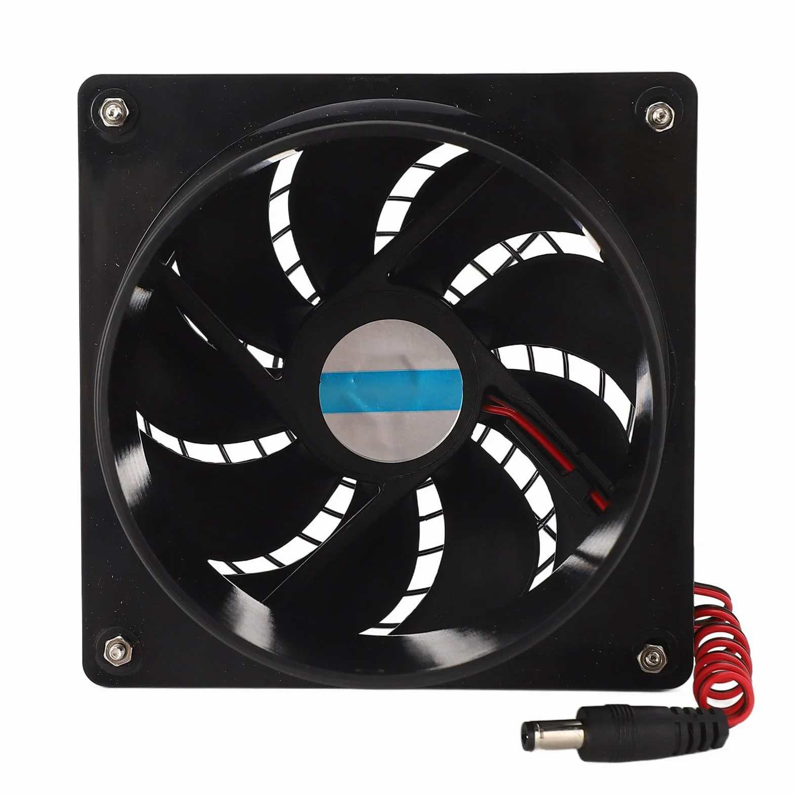 Luocute Ventilateur d'extraction solaire puissant portable kit dissipation chaleur