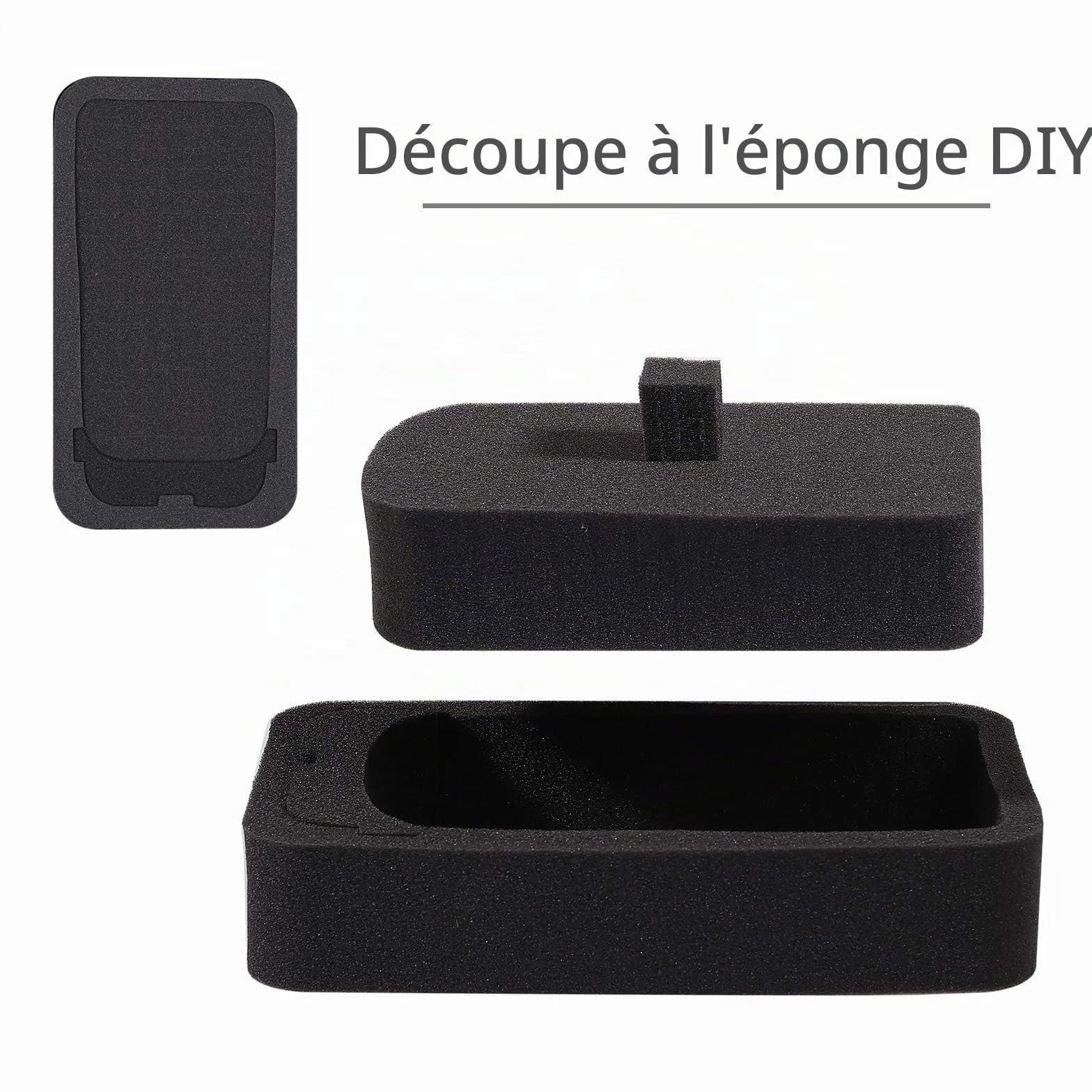 Proster Étui Multimètre Rigide Sac EVA Imperméable Nylon Mousse Ajustable Protection Anti-Choc