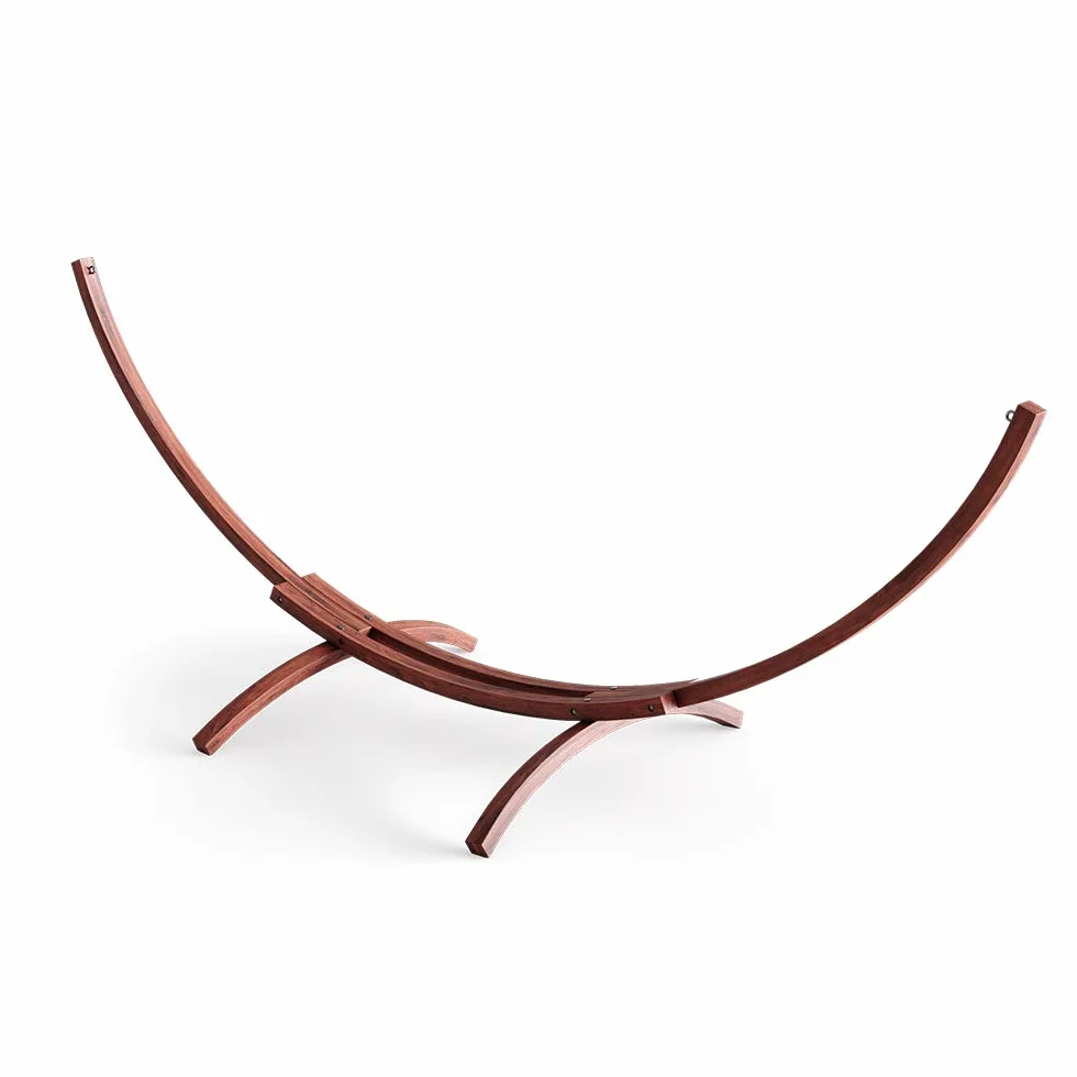 Oskar Support pour hamac 350 cm XXL Bois Chaise Longue Jardin
