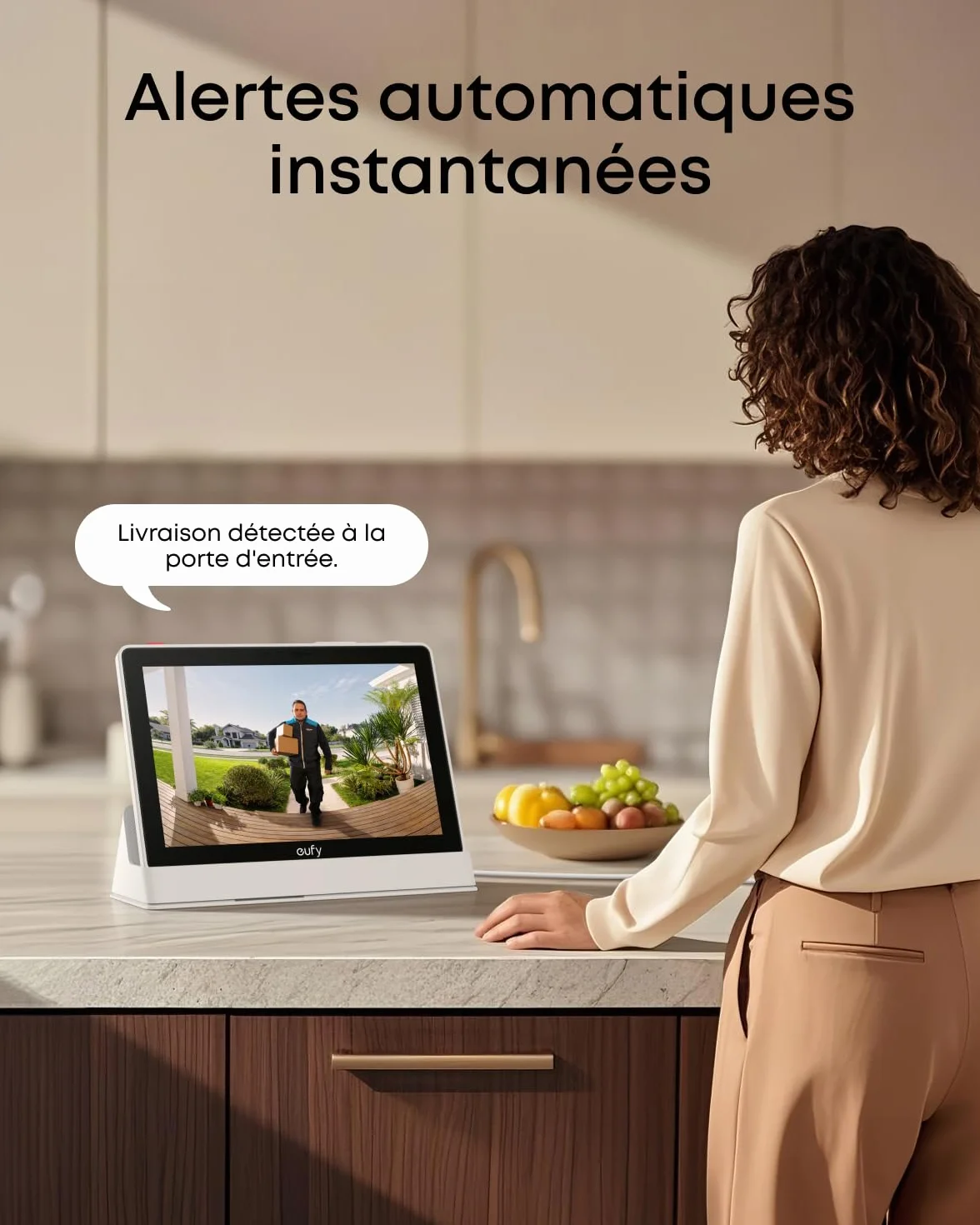eufy Smart Display E10 Edge Security Center Stockage Local 16 To Cryptage Militaire