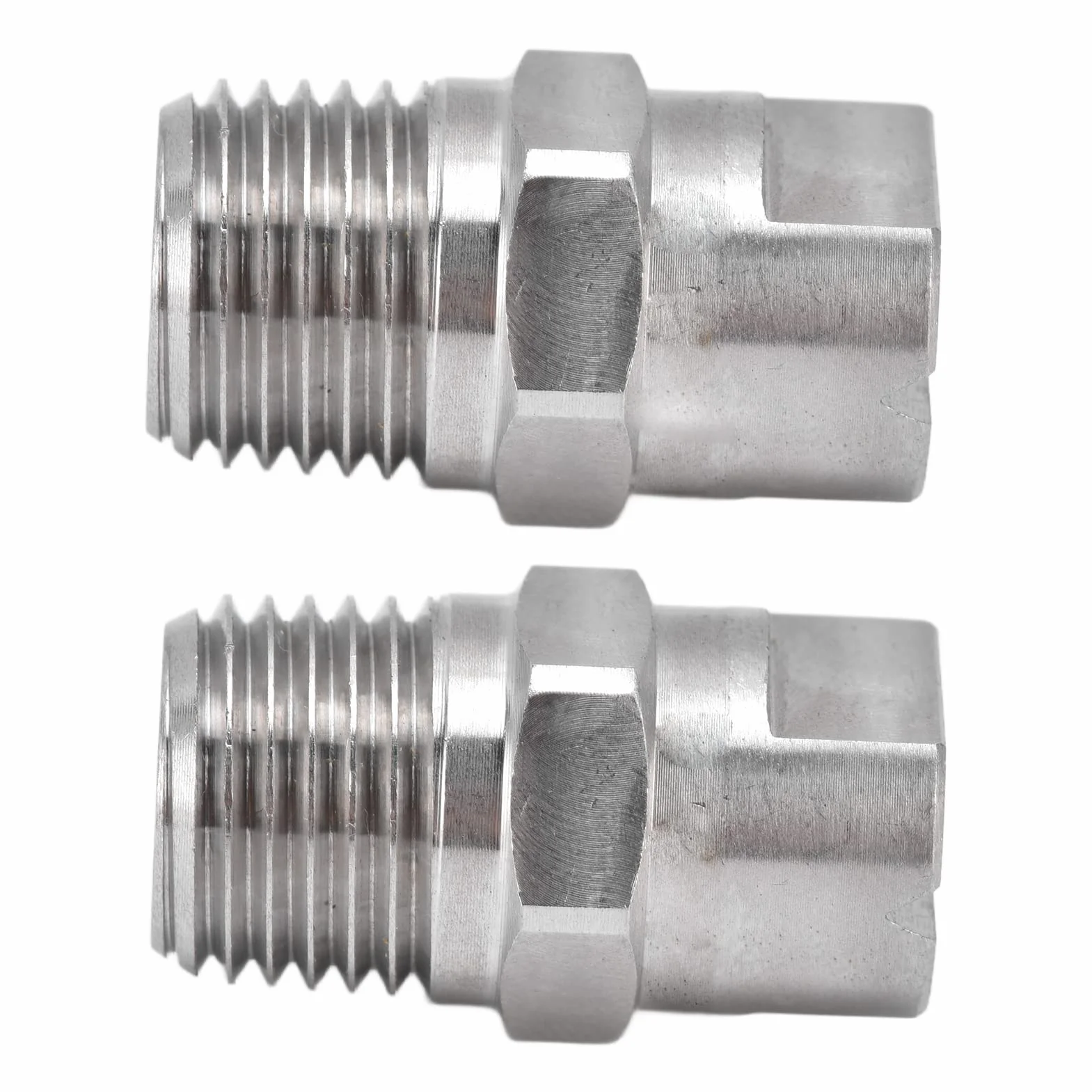 Buse de Pulvérisation à Jet Plat en Acier Inoxydable Filetage 1/4 Pouces Basse Pression for Applications Agricoles et Industrielles