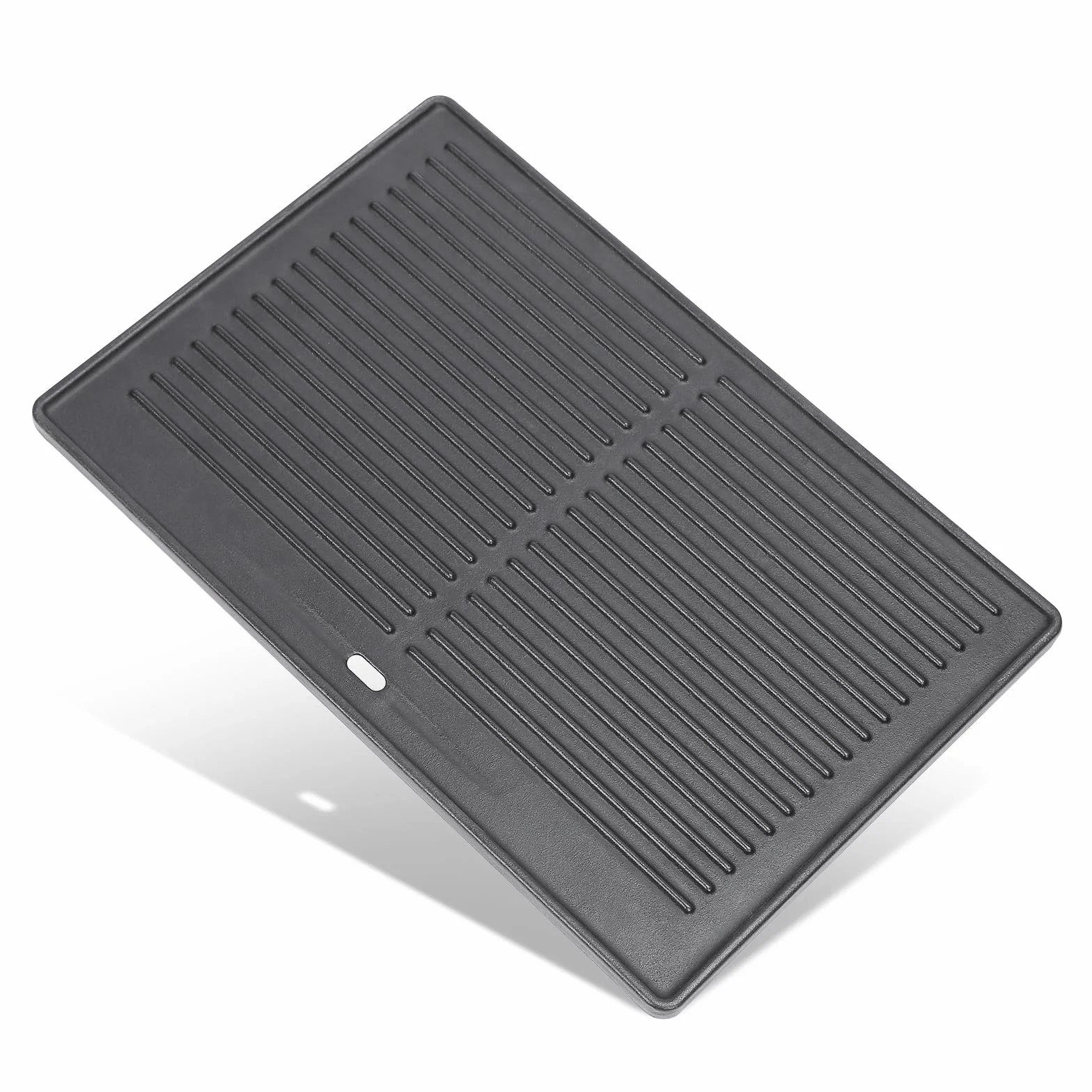 Denmay Plaque de cuisson en fonte 41,5 x 27,5 cm pour barbecue au charbon de bois
