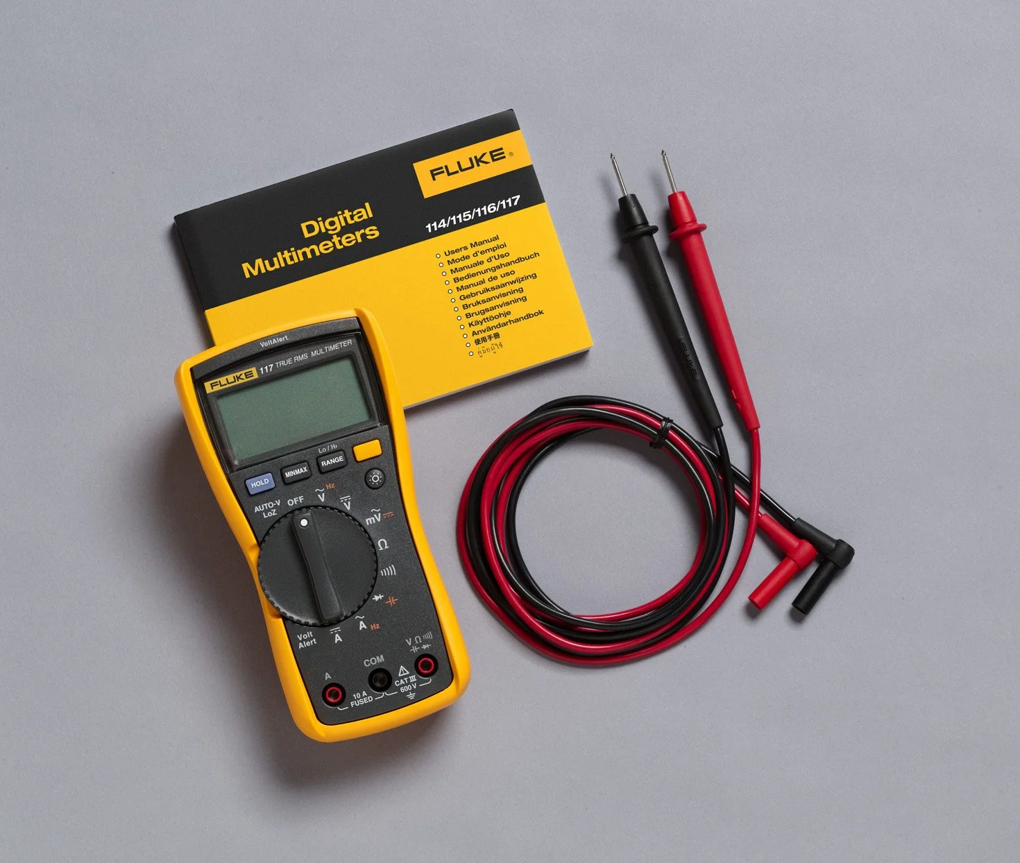 Fluke 117 Multimètre numérique avec mesure de tension sans contact