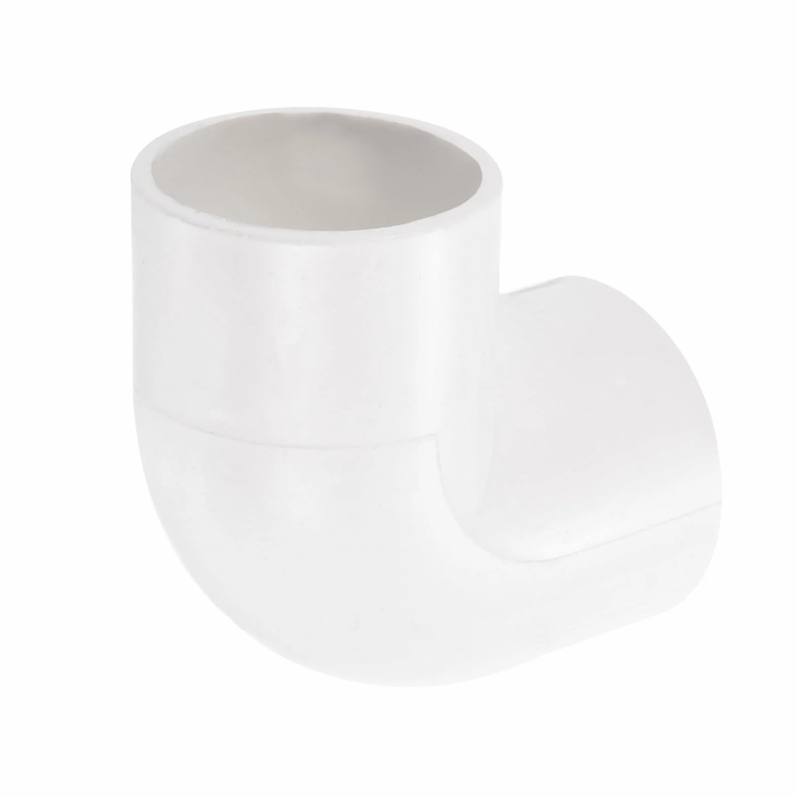 QUARKZMAN Raccord de Coude 90° PVC 20 mm Blanc Lot de 30