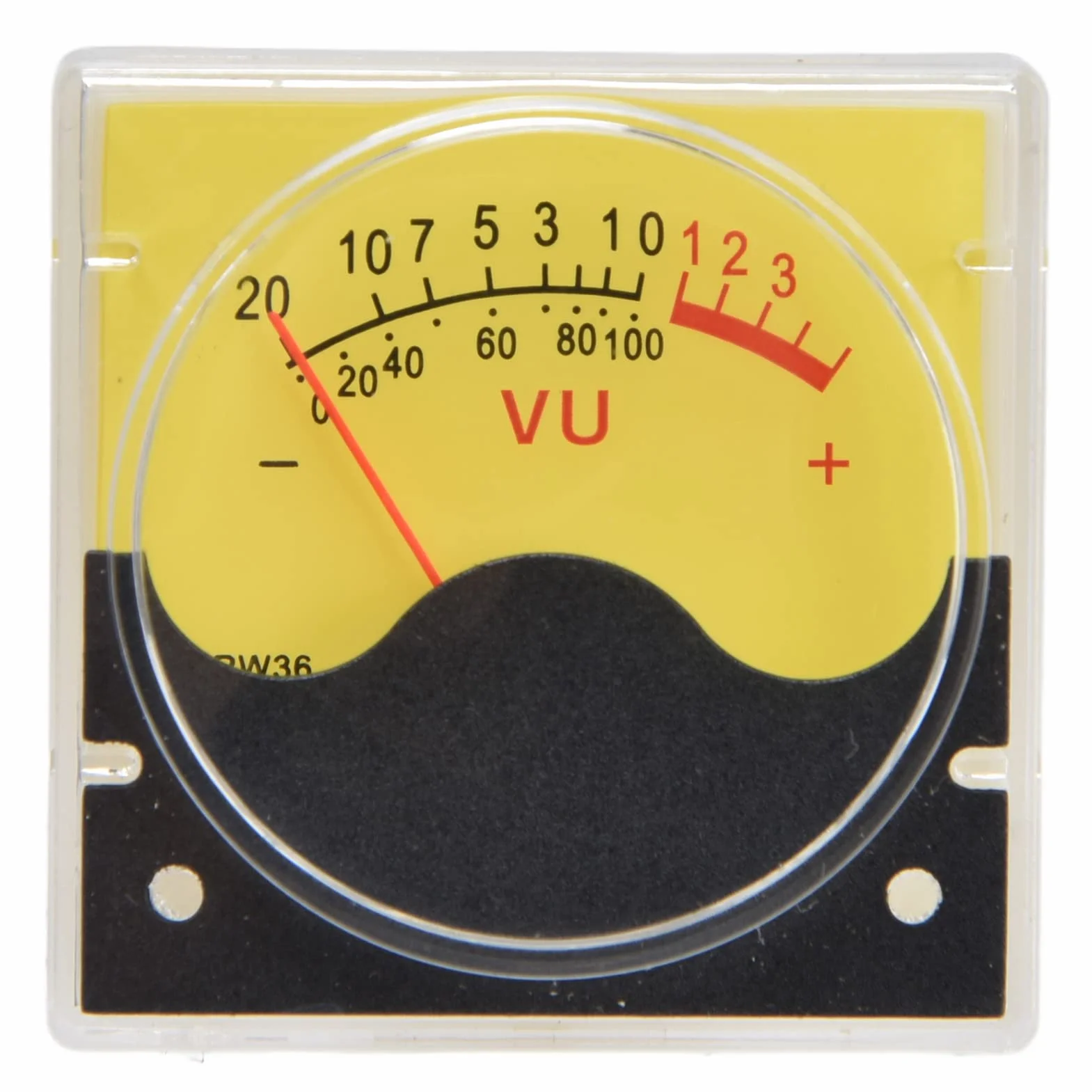 TS-R36W VU Mètre Tête 500uA Haute Précision DB avec Conception Antistatique Anti-vibration