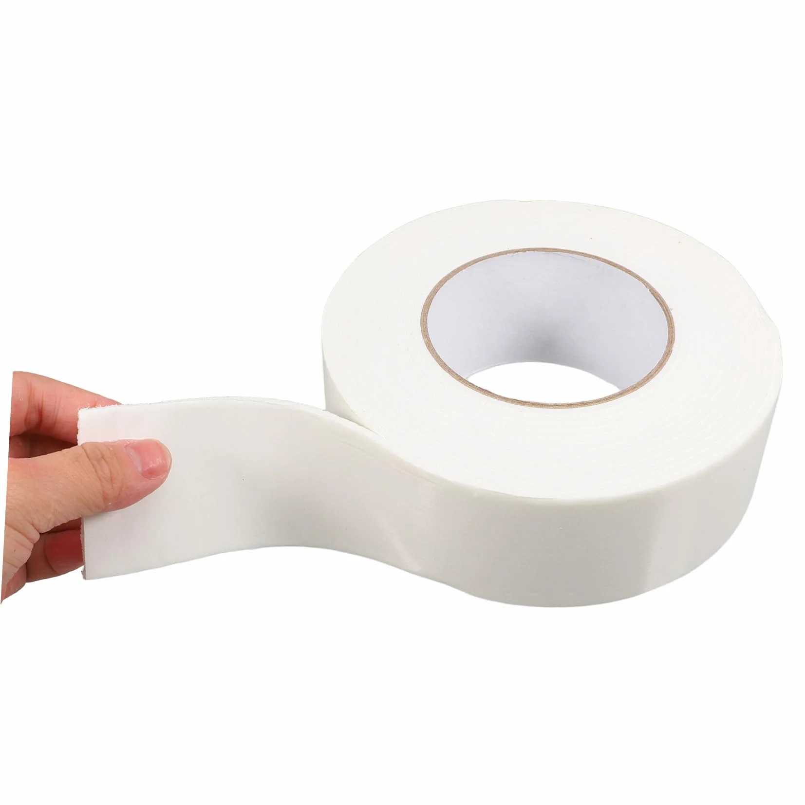 Ruban Adhésif Double Face Mousse 2,5 mm x 50 mm x 5 M Blanc Résistant à L'humidité