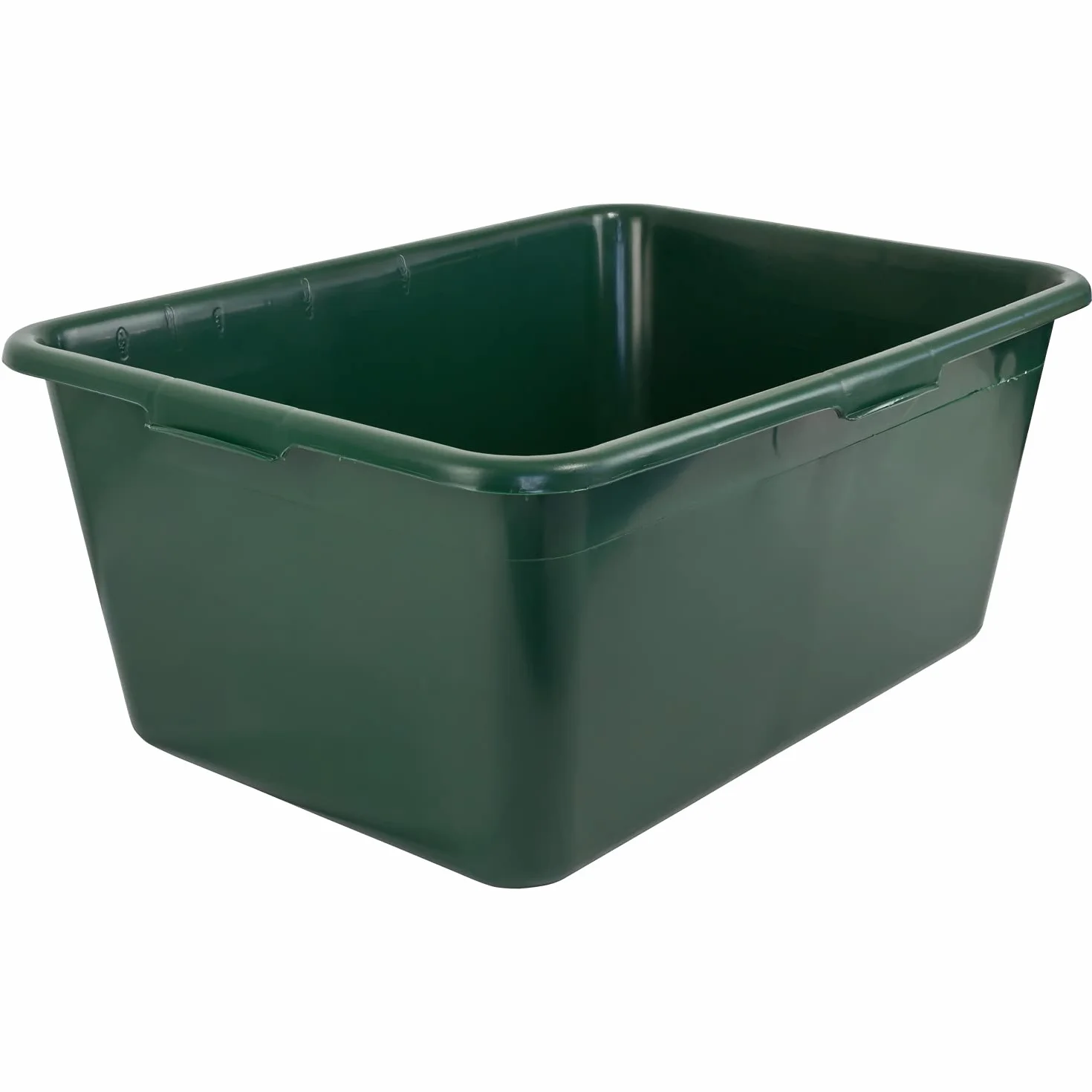 Bac à gibier, bac à Nourriture, bac à mortier, bac en Plastique, bac à Eau, réservoir d'eau, 65 L / 90 L, Vert, Multi bac Petigi