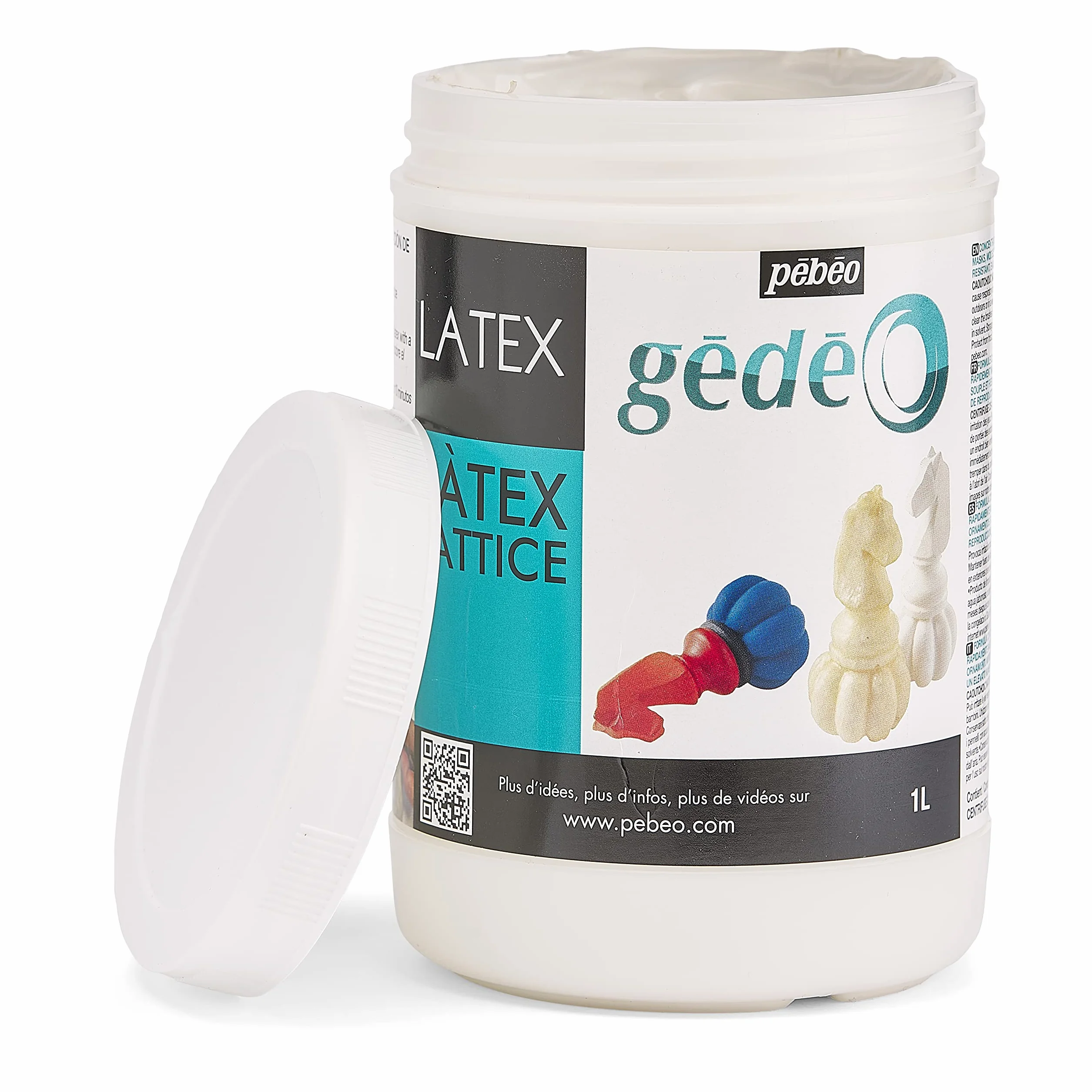 Pebeo Gedeo Latex à mouler 1 l Blanc