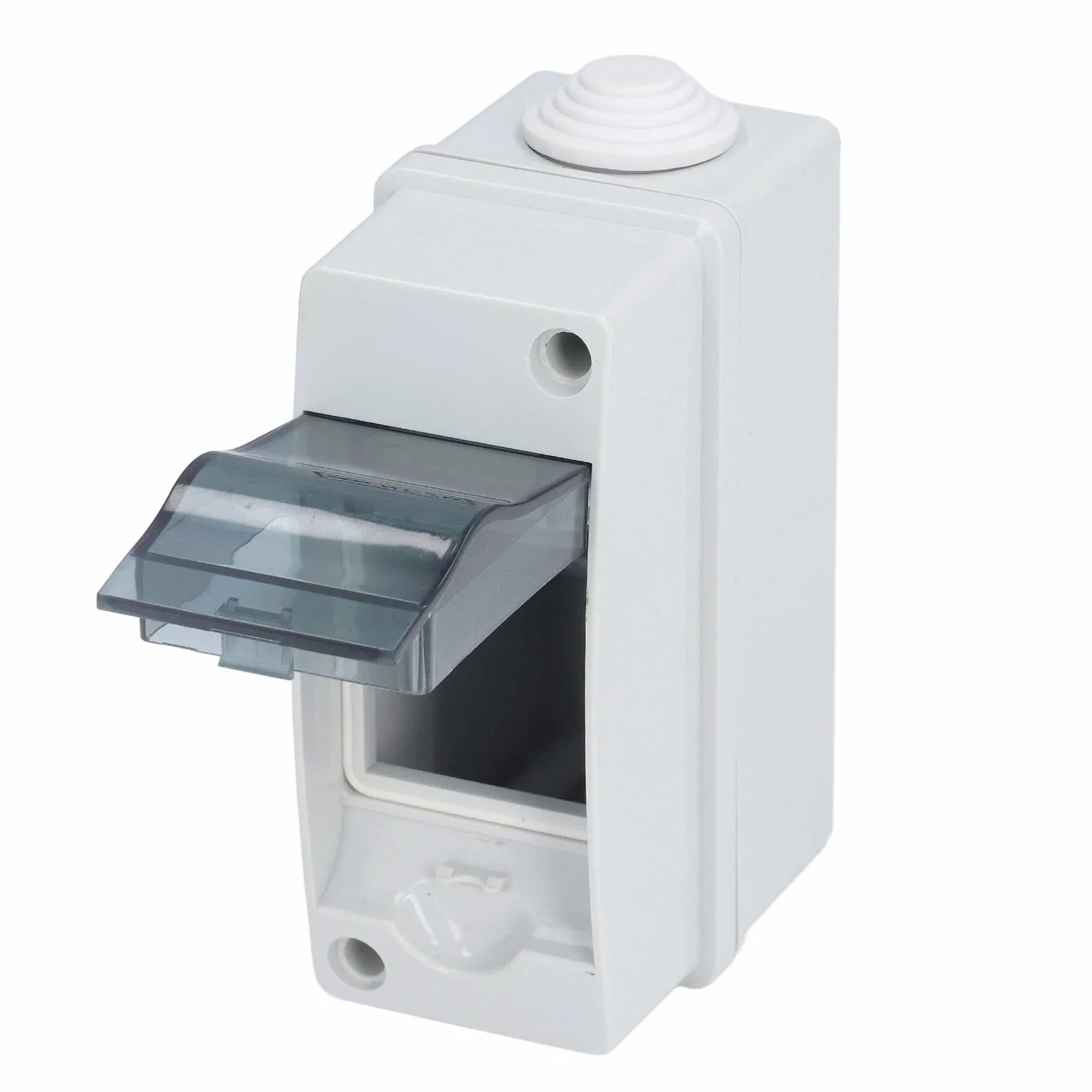 Boîte de Jonction Électronique IP66 avec Couvercle Transparent 125 x 55 x 90mm Plastique ABS PC