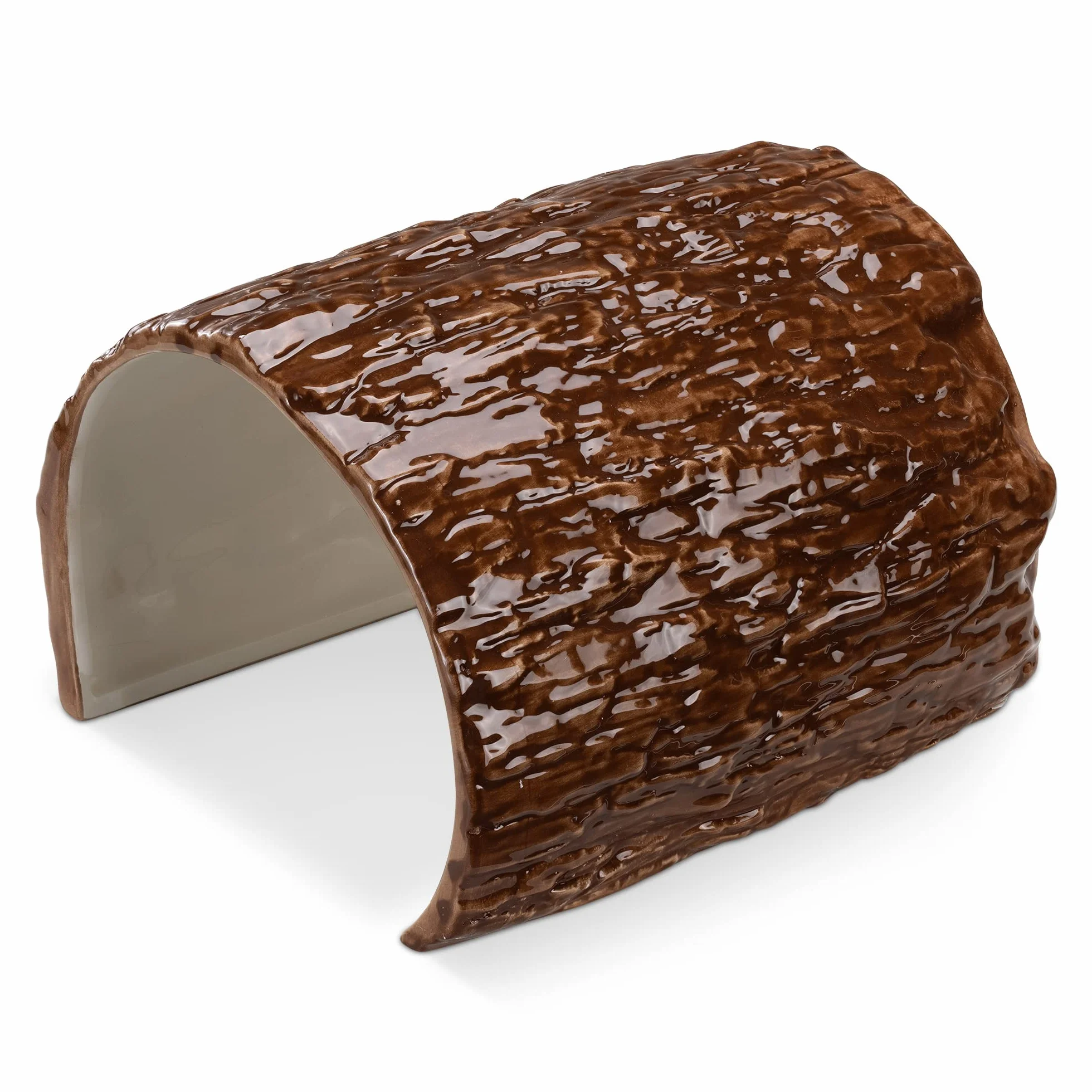 Navaris Abri pour Tortue Céramique 18 x 15 x 11,5 cm - Maison Petit Animal Hibernation Protection