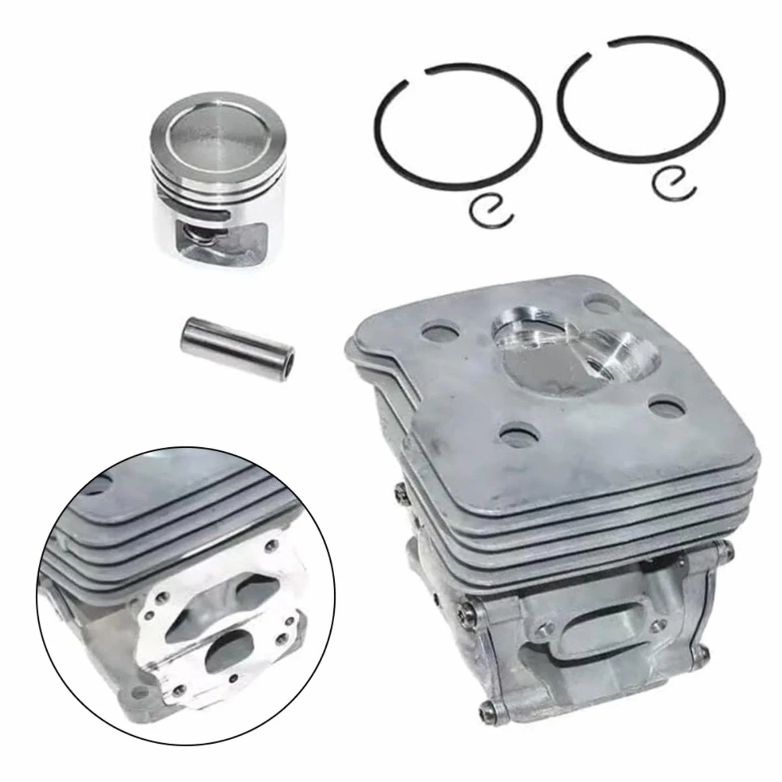 Kit piston cylindre débroussailleuse 345FR 545F 545FR 545FX aluminium remplacement