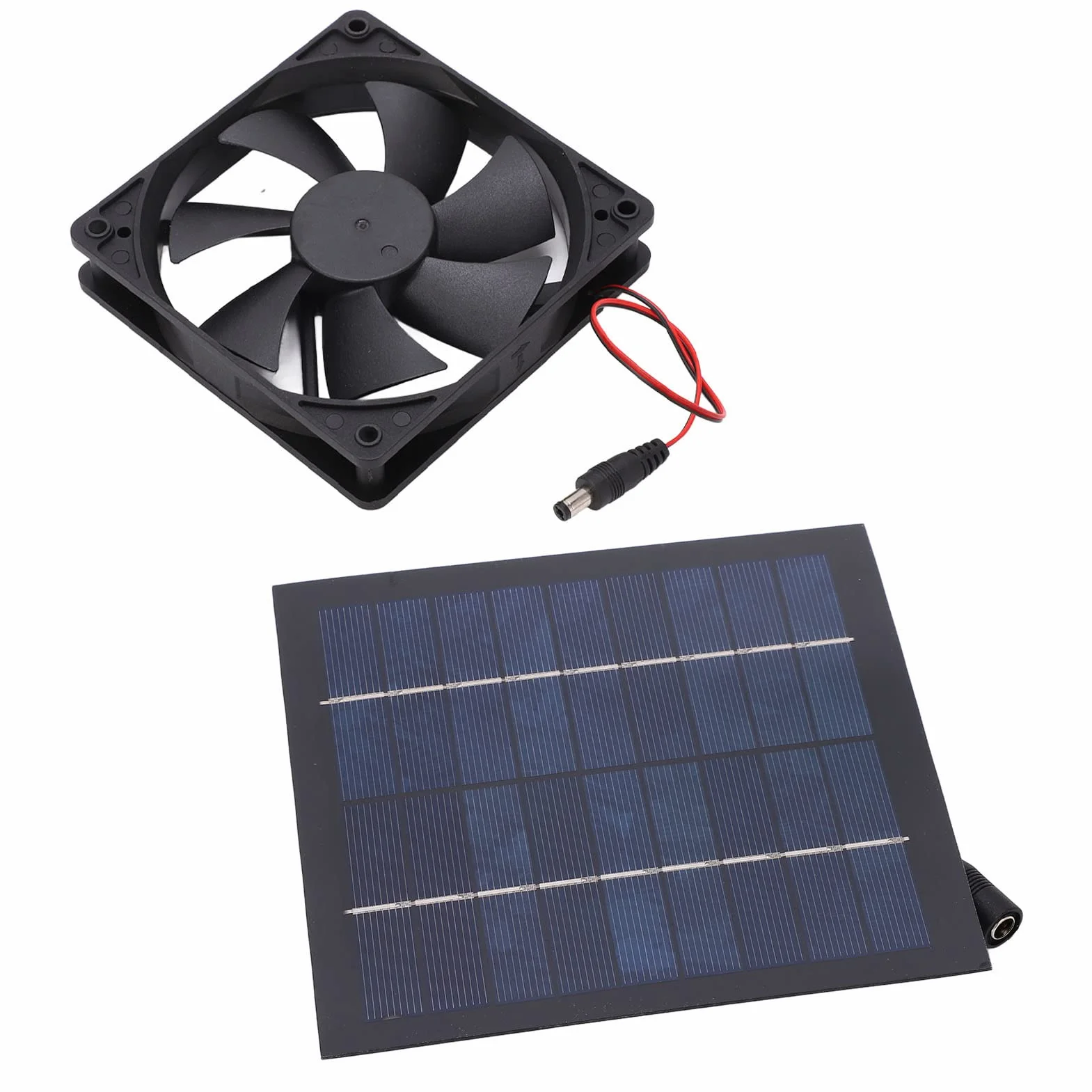 Ventilateur D'extraction Solaire 20W IP65 étanche Mini Universel